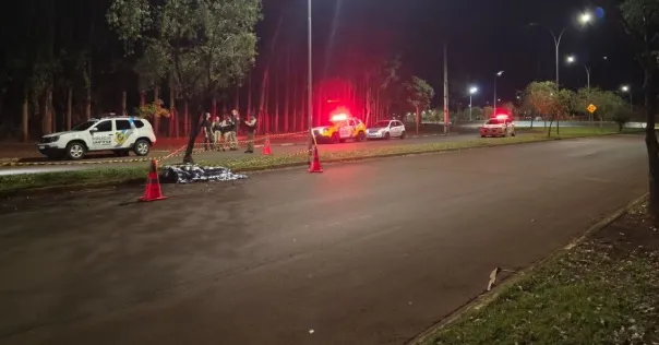 Acidente mata condutor de moto em Toledo