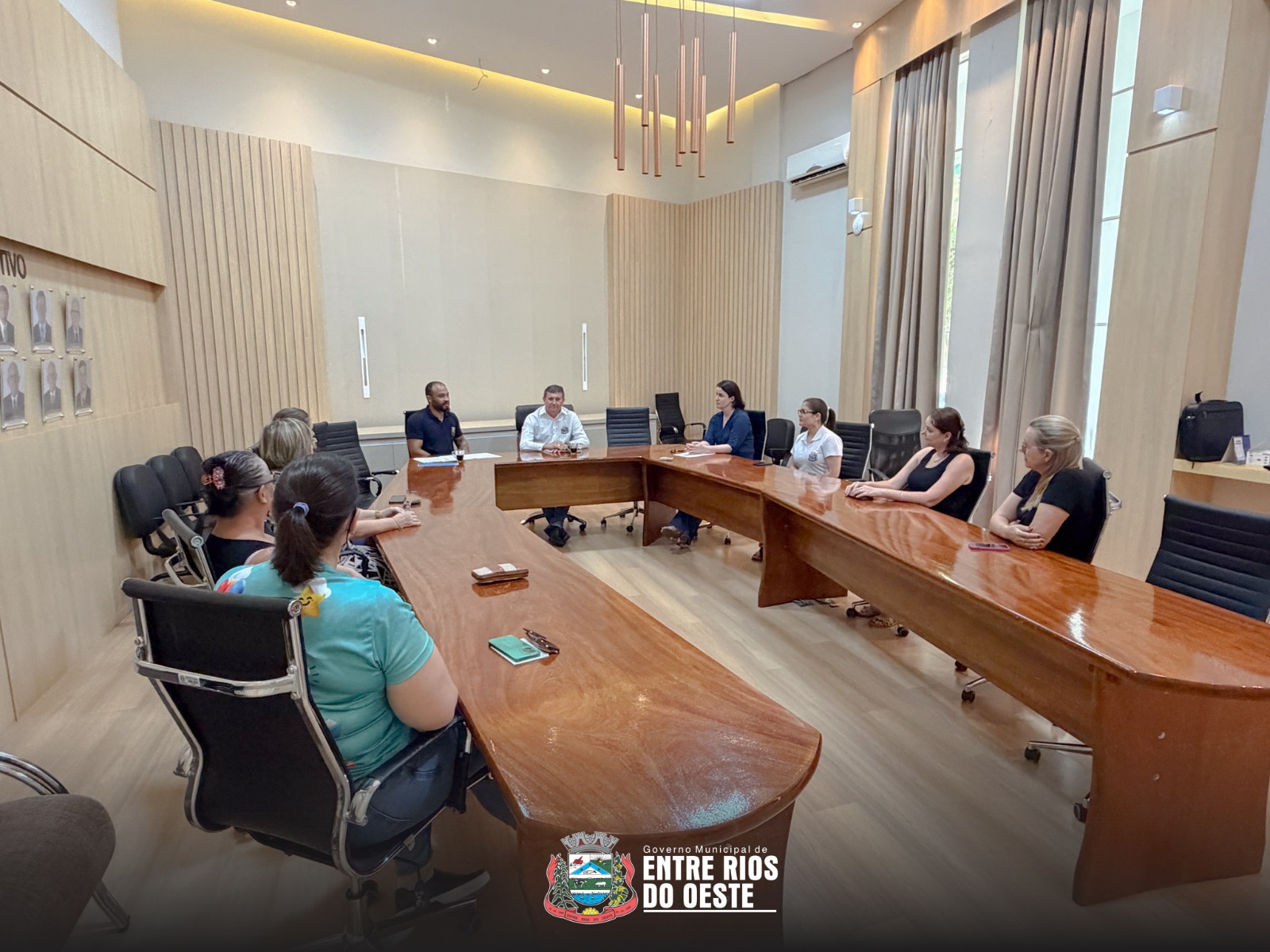 Preparativos para o ano levito em Entre Rios do Oeste