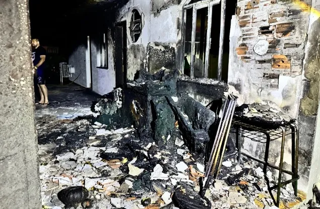 Incêndio na casa paroquial de Ouro Verde do Oeste