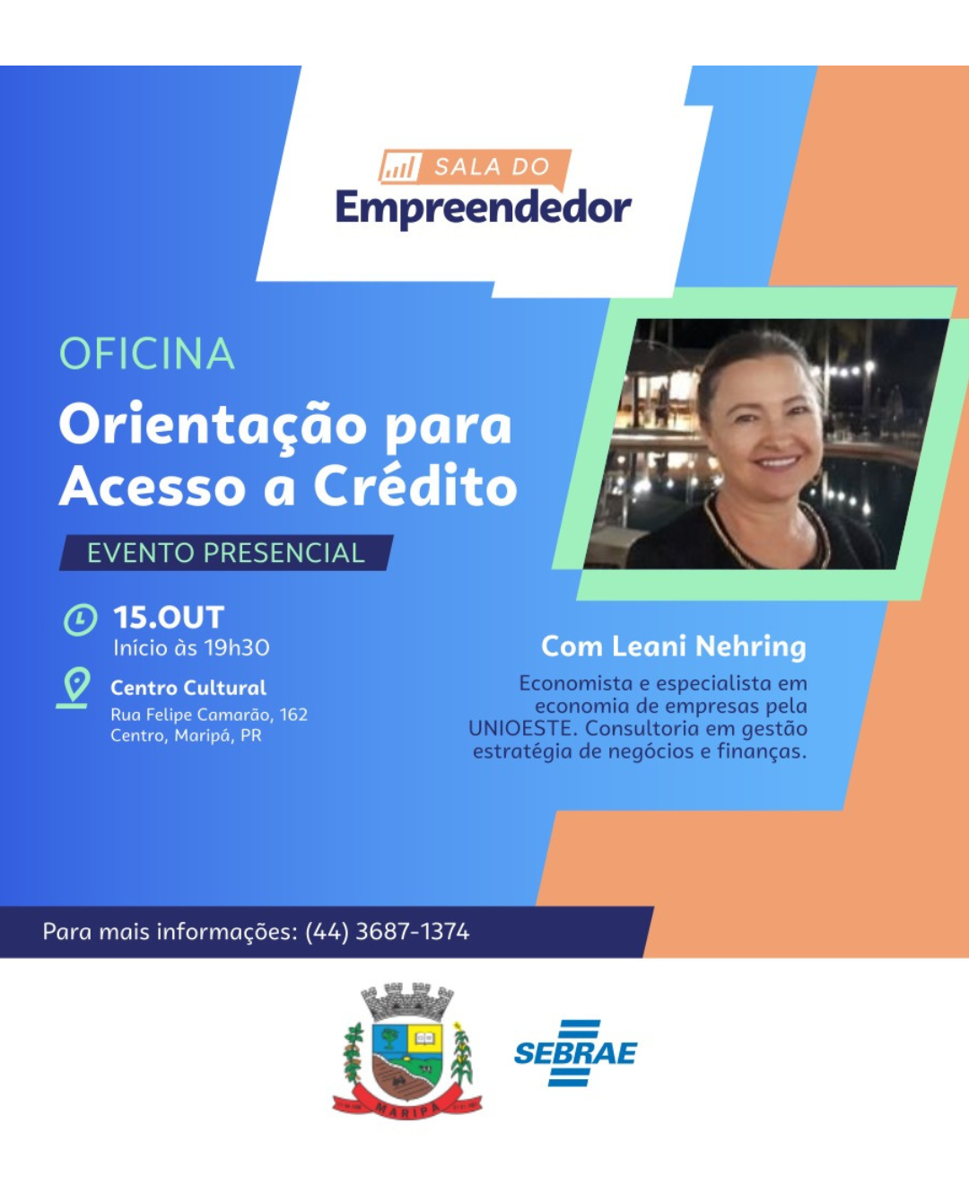 Maripá promove 2º Seminário de Crédito com oficina de orientação para empreendedores