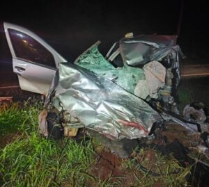 Homem morre em colisão frontal na PR-239 em Toledo