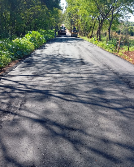 Prefeitura realiza melhorias no asfalto entre São Roque e Margarida