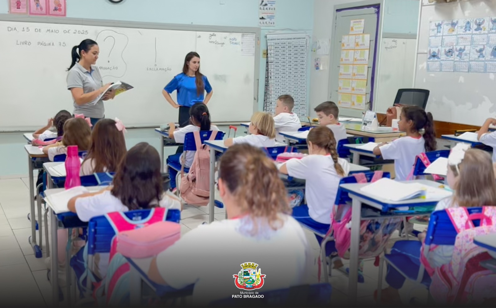 Educação em tempo Integral de Pato Bragado é destaque Nacional