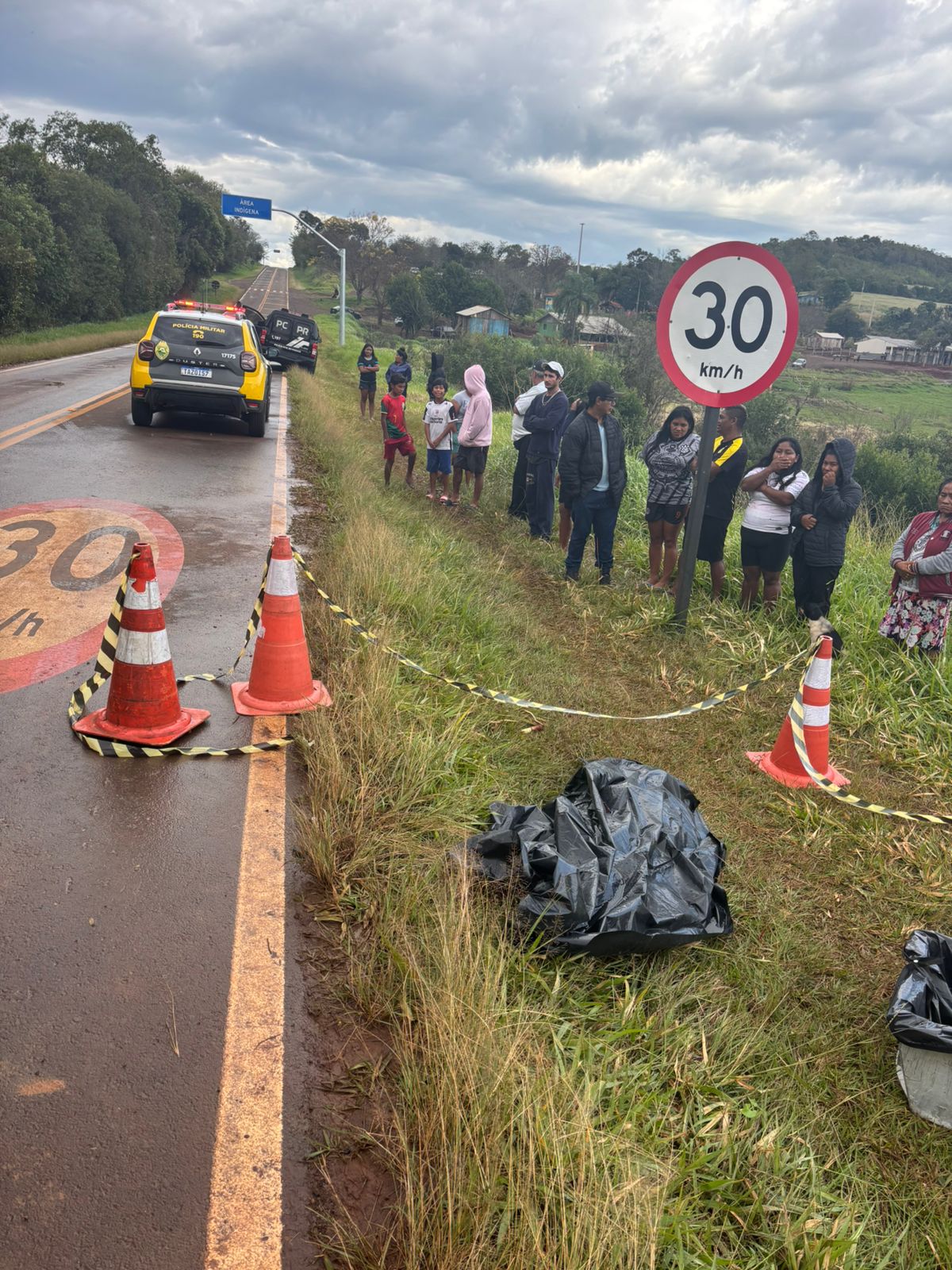 Atropelamento com vítima fatal é registrado na PR-473