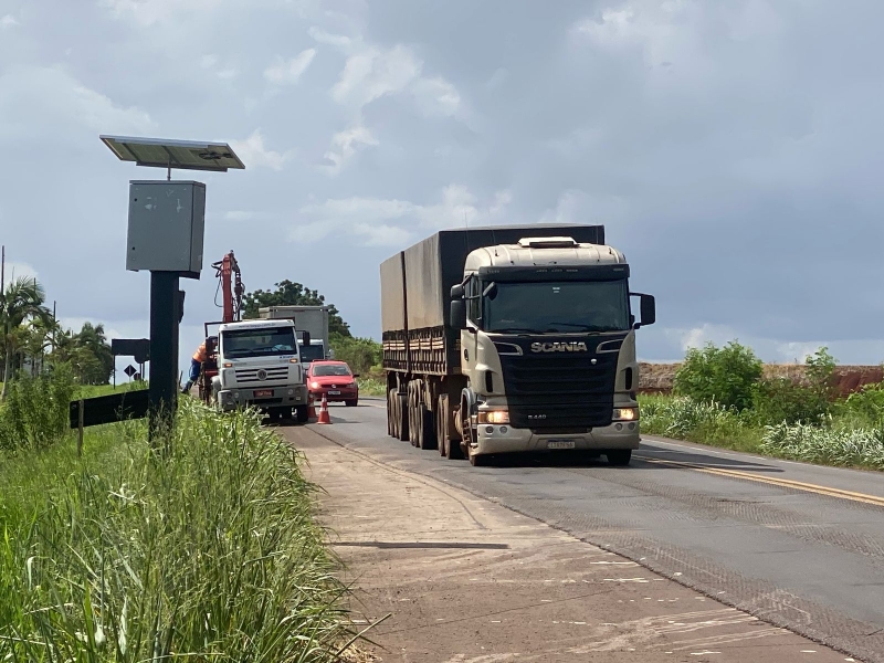 Radares na BR-163 são reinstalados em Mercedes e Bela Vista – Guaíra