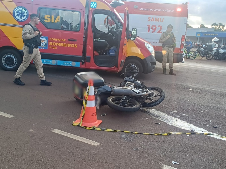 Motoboy de 22 anos morre em acidente com carreta em Toledo