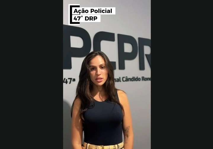 Delegada Yasmim fala sobre prisão de suspeito da autoria da morte do cão "mancha" na Vila Rural