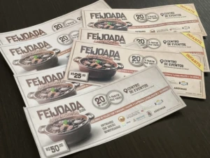 Iniciada a comercialização de fichas para a Feijoada Beneficente 2026
